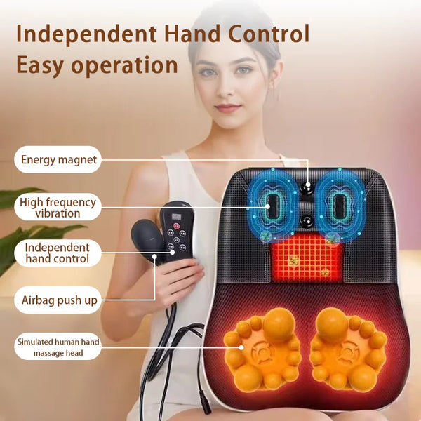 Portable Shiatsu Massage Cushion